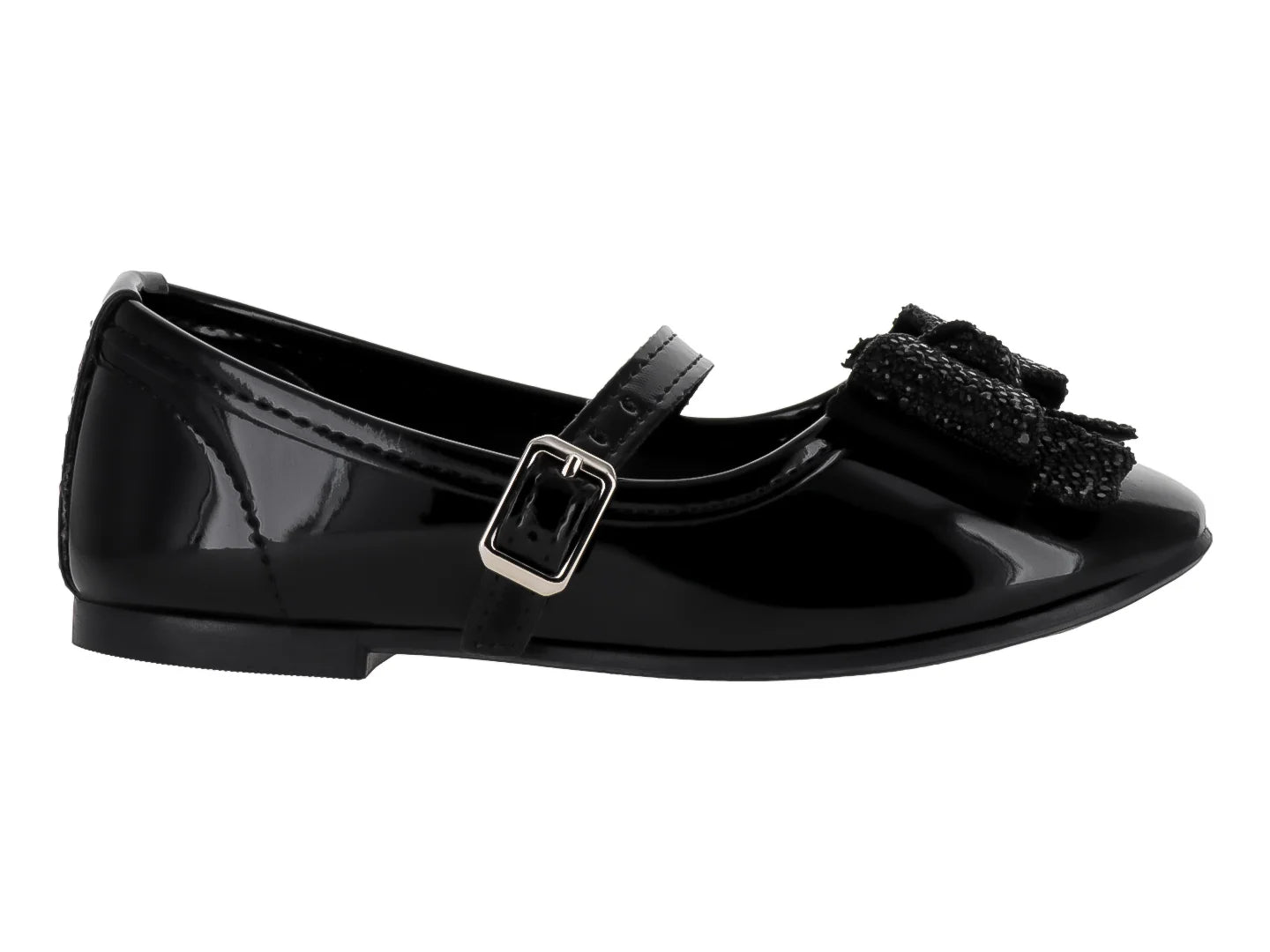 Zapatos Planos 4EVER Charol Negro para Niña