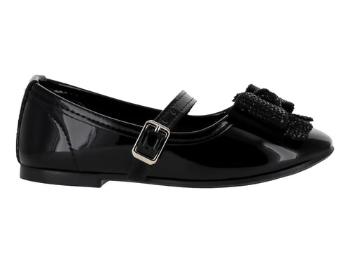 Zapatos Planos 4EVER Charol Negro para Niña
