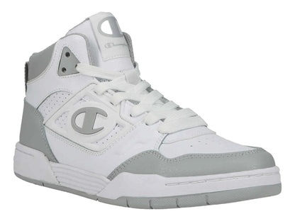 Tenis Champion 5 on 5 HI Blanco y Gris para Hombre