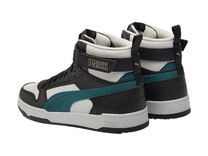 Tenis PUMA RBD Game Gris Verde y Negro para Hombre