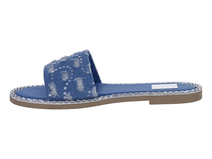 Sandalias Luna Rosa Kristen Plata para Mujer