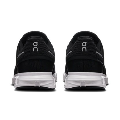 Men's Cloud 6 Wide in Black/White
