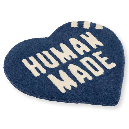 Heart Rug Small Navy