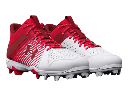 Tenis Under Armour Leadoff Mid RM Rojo para Hombre