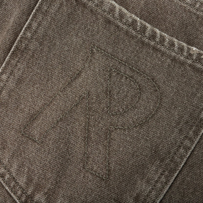 R3 Baggy Denim Washed Olive