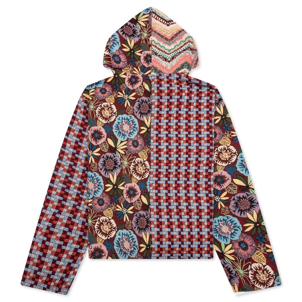 Tapestry Sounds Zip Hoodie Red