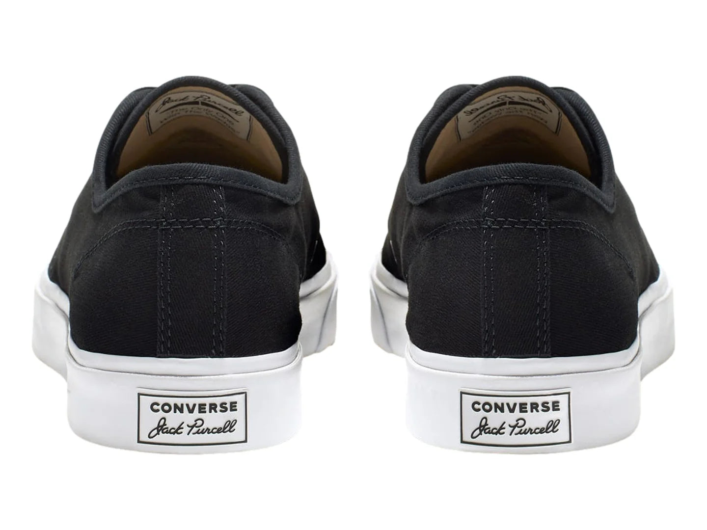 Tenis Converse Jack Purcell Negro Blanco Unisex