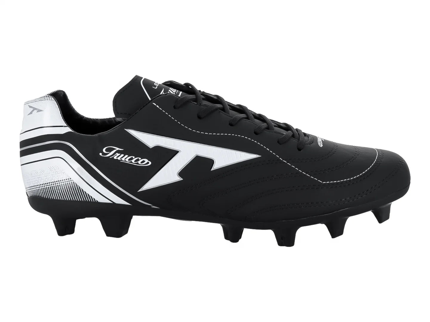 Tenis de Fútbol Leon Trucco Negro y Blanco para Hombre