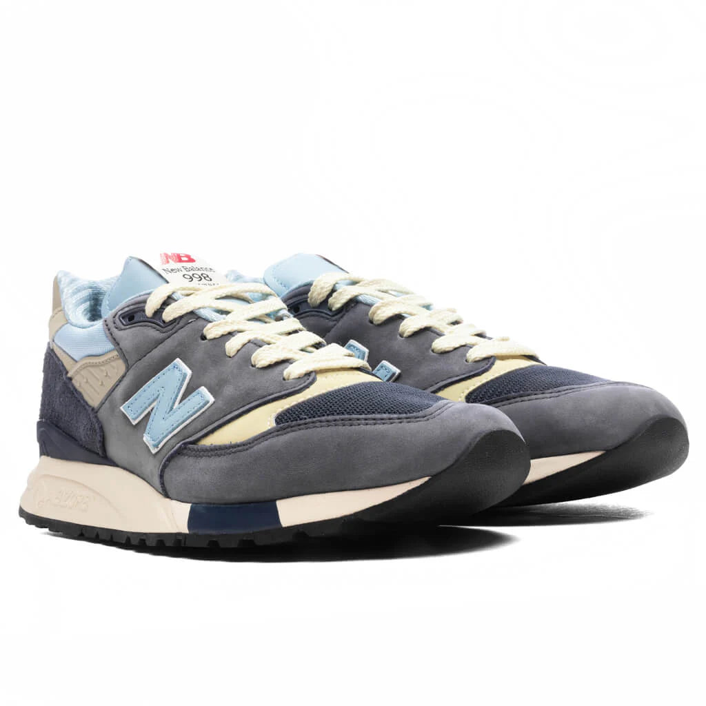 Made in USA 998 NB Navy Chrome Blue