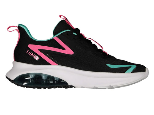 Tenis Charly Negro Aqua para Mujer