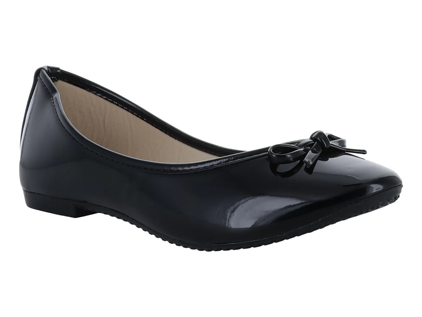 Zapatos Planos MELIANA Charol Negro para Mujer