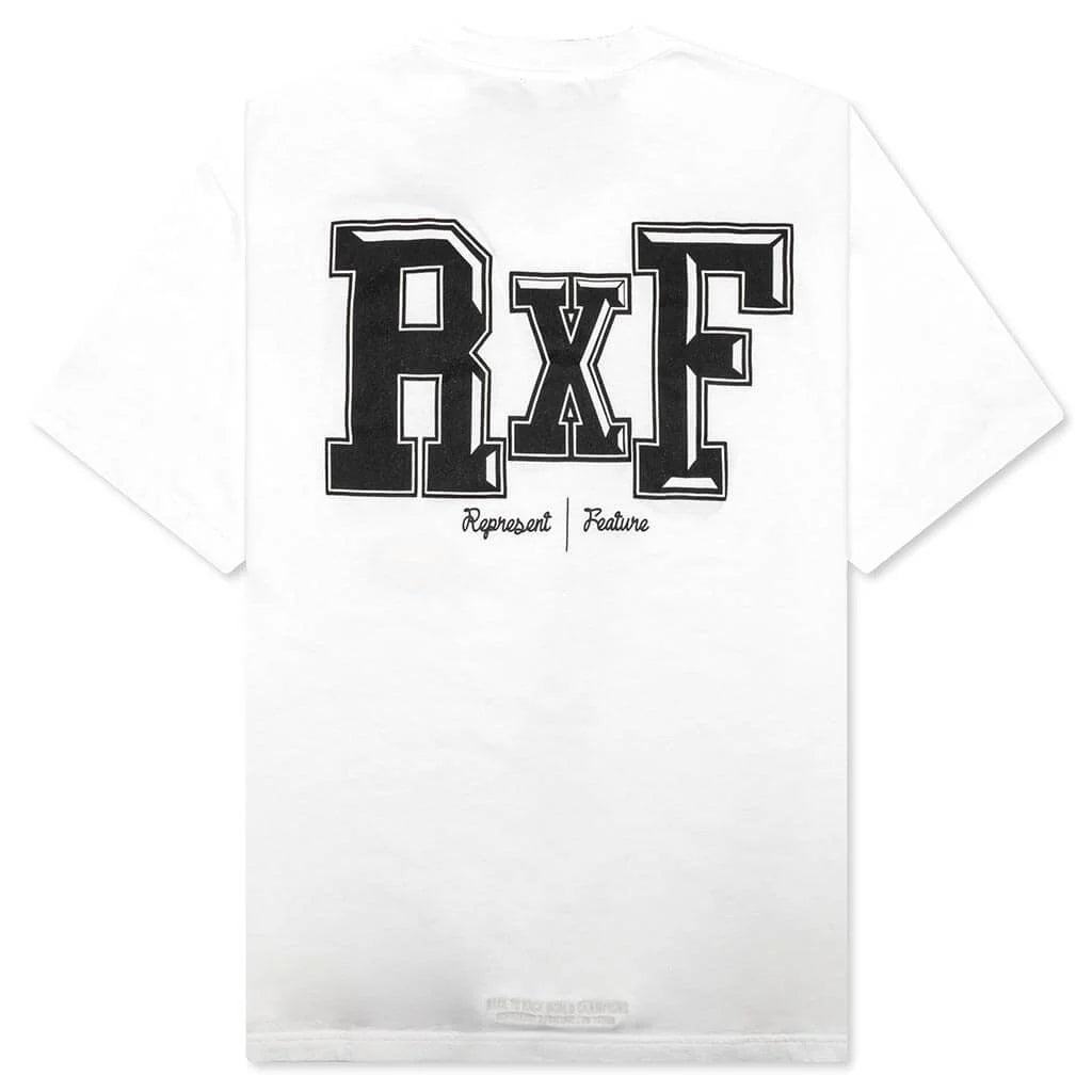 Feature x Represent Multi Logo T Shirt Flat White