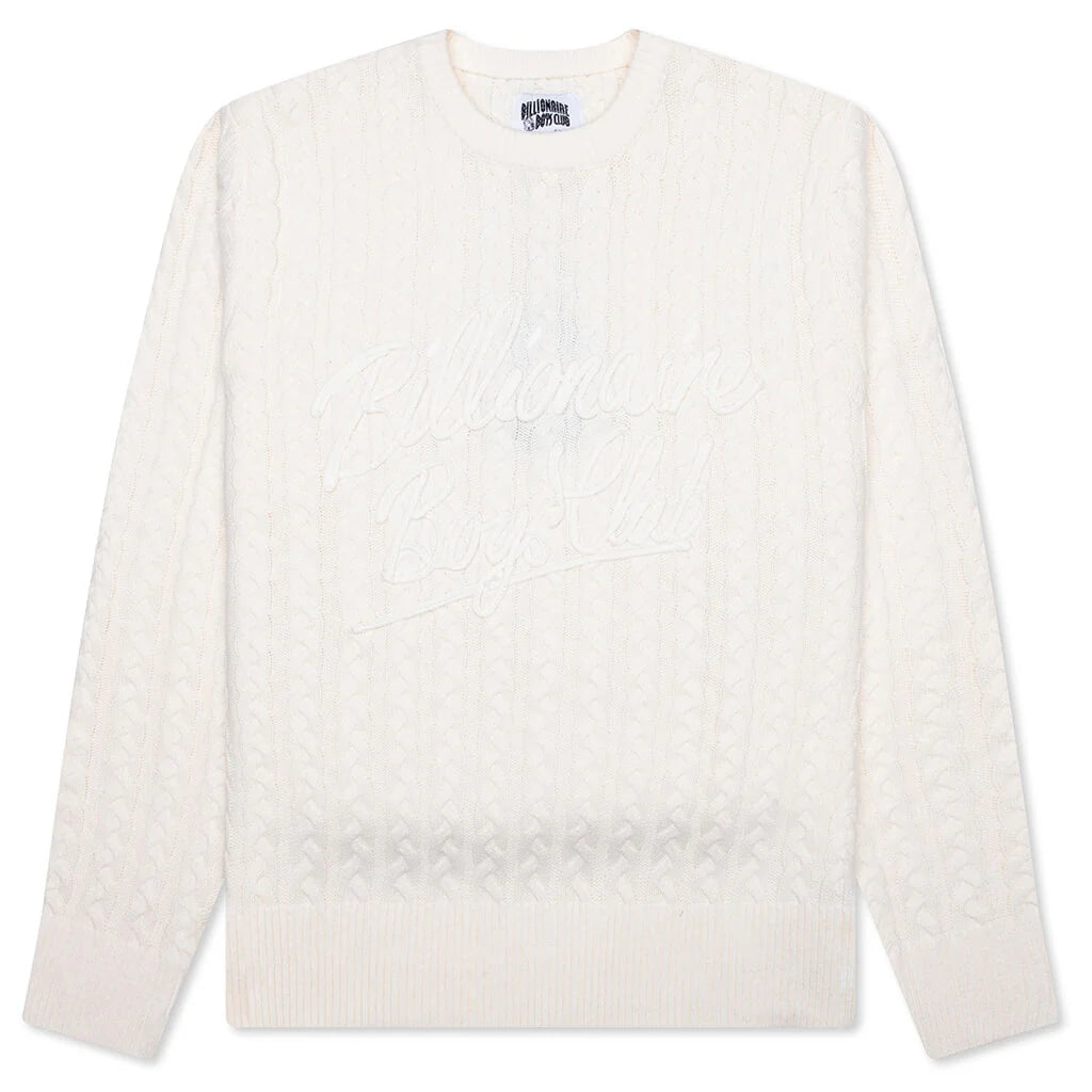 BB Signature Sweater Gardenia