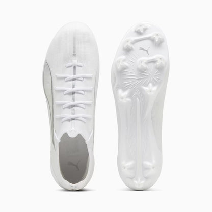 PUMA Ultra 5 Ultimate FG Firm Ground Soccer Shoes White White