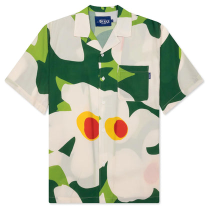 Floral Camp Green Multi
