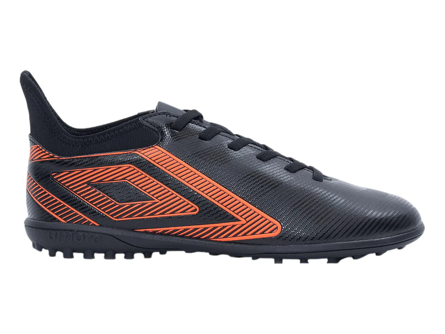 Tenis de Fútbol Umbro Veloce LT III Negro y Naranja para Hombre
