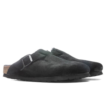 Narrow Boston Shearling Black