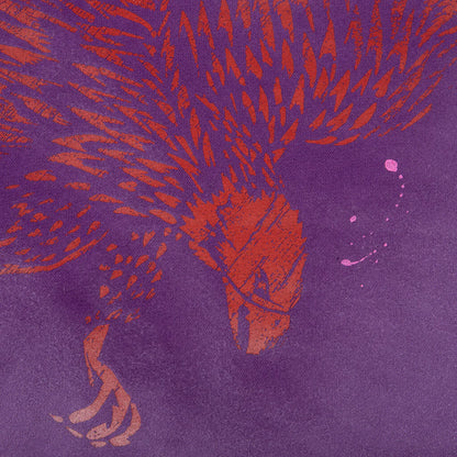 Eagle Sweatshirt Purple Red