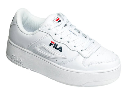 Tenis Fila FX 115 Blanco Marino y Rojo para Mujer