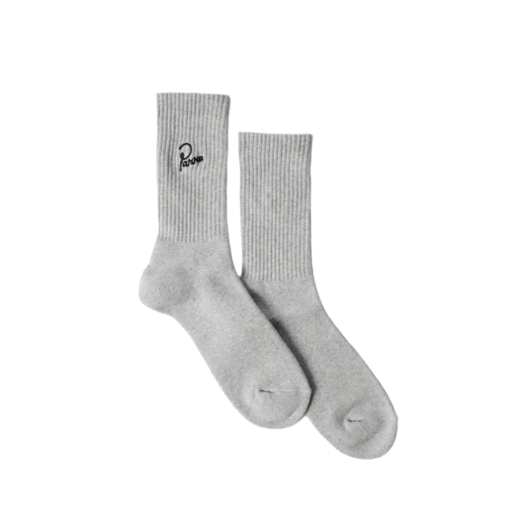 Parra Signature Crew Socks - Grey