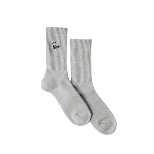 Parra Signature Crew Socks - Grey