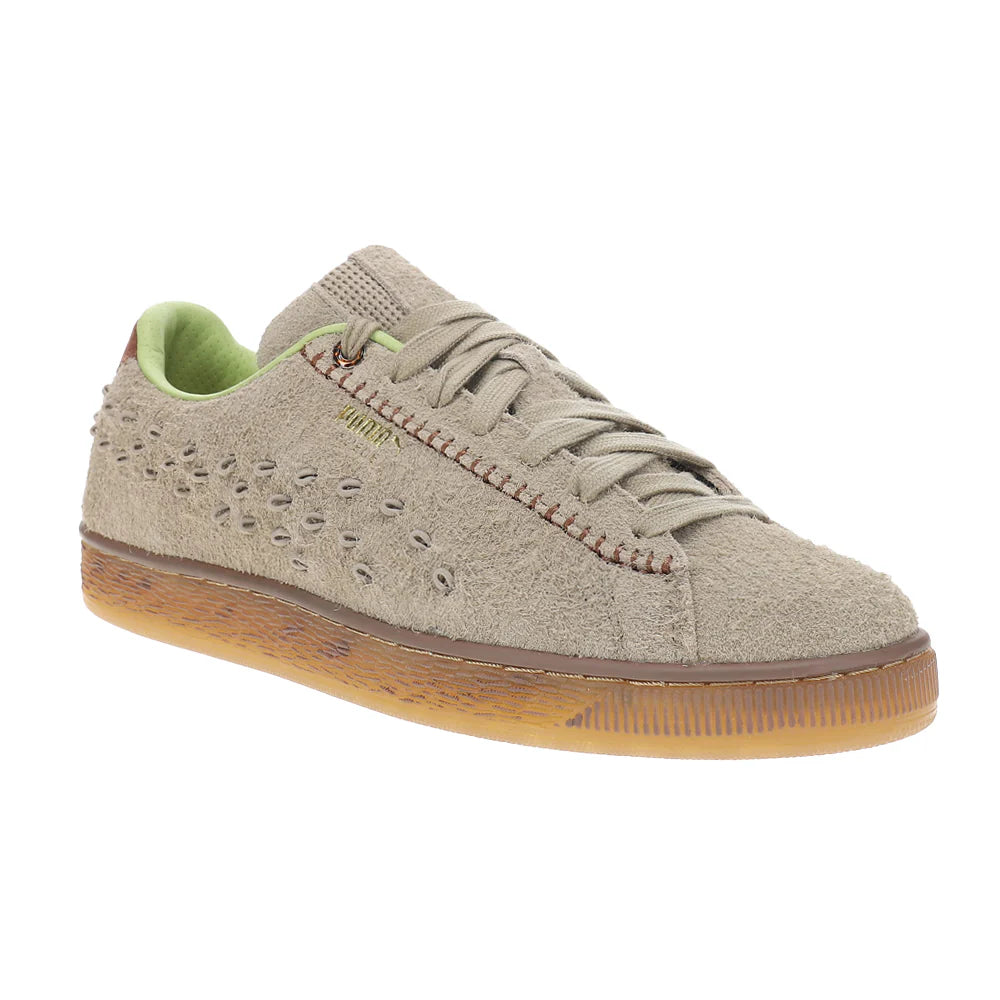X BODEGA Suede Lace Up Sneakers
