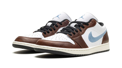 Air Jordan 1 Low SE Embroidered Swoosh Mocha