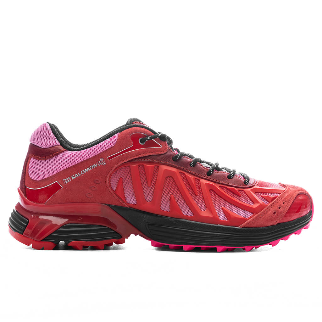 Salomon x Aries XT Whisper Fiery Red Fuchsia Pink