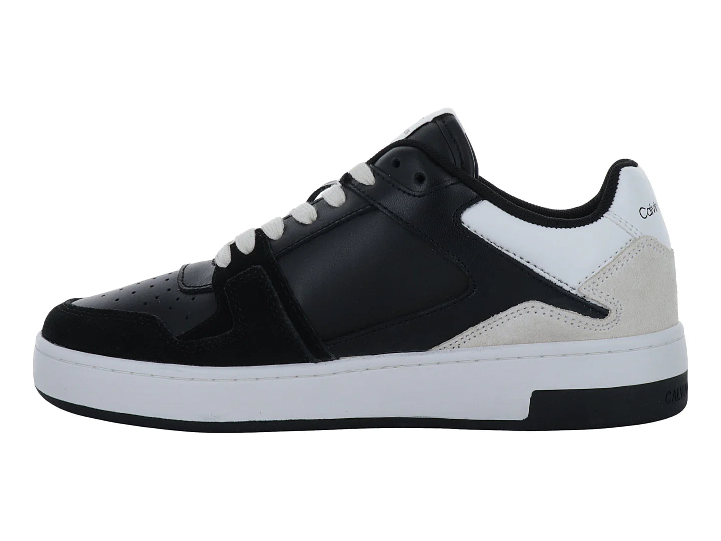Tenis Calvin Klein Cupsole Negro y Blanco para Mujer