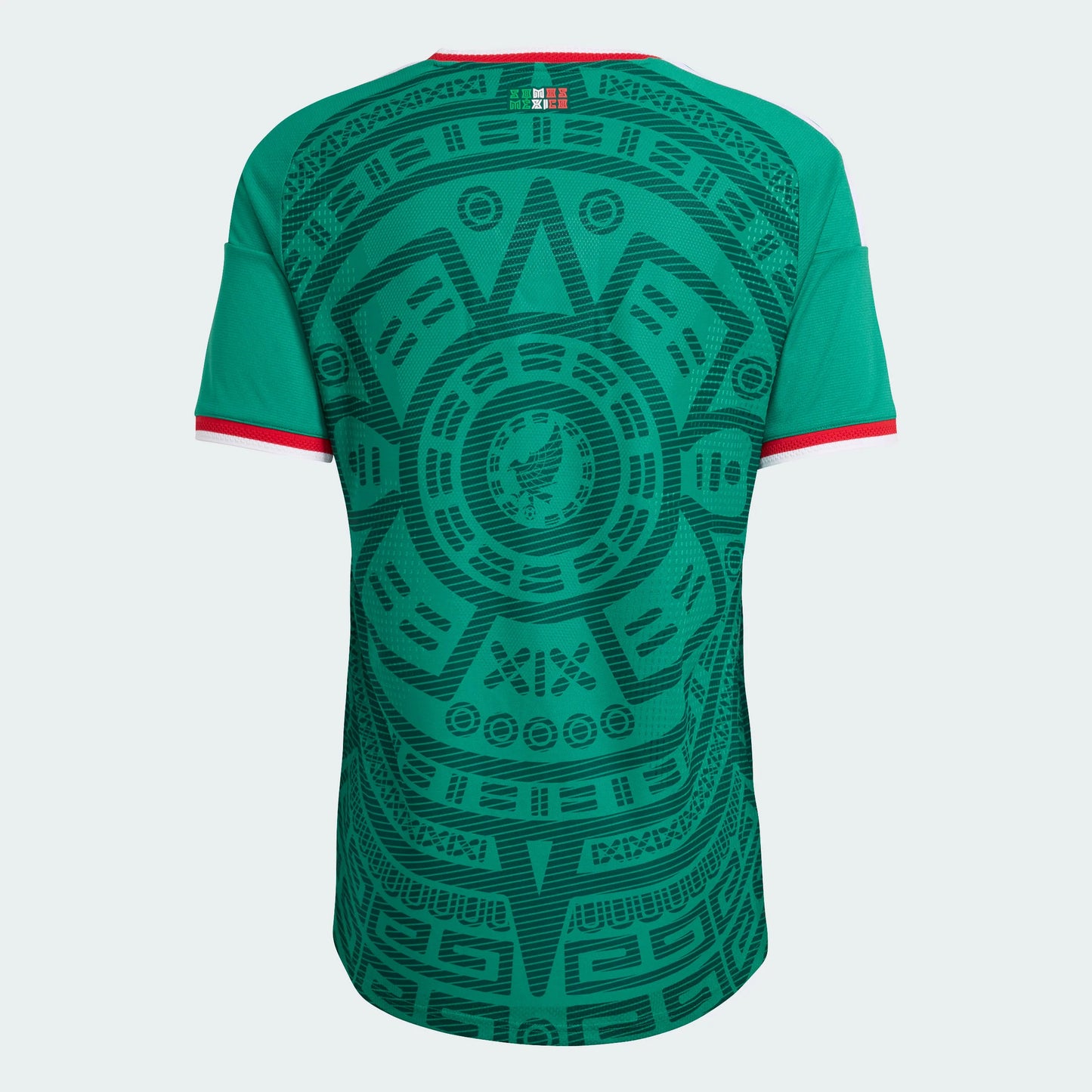 adidas Mexico Home Authentic Mens Soccer Jersey 26 Green
