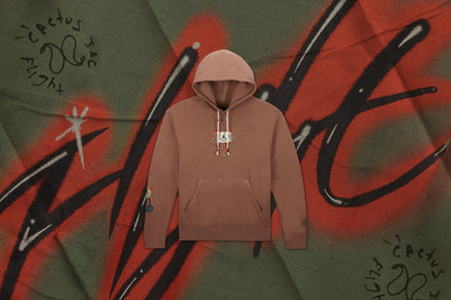 Jordan x Travis Scott Hoodie Archeo Brown