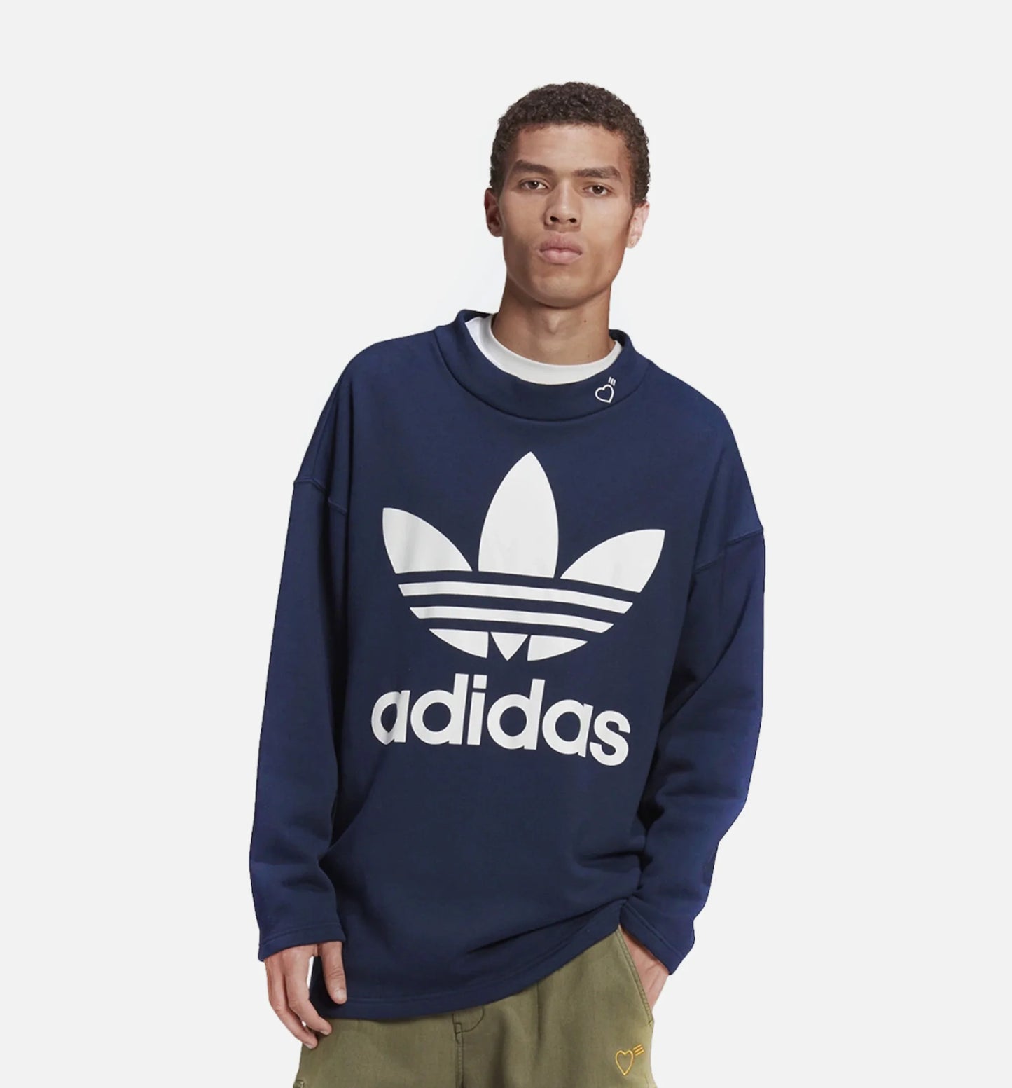 Human Made Sweat Shirt Mens Crewneck Navy