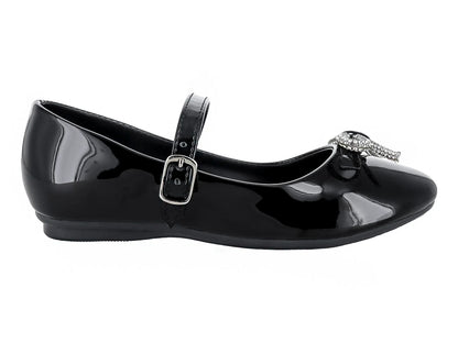Zapatos Genesis Charol Negro para Niña