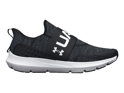 Tenis Under Armour Surge 3 Slip Negros para Niño