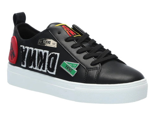 Tenis DKNY Coreen City Signs Negro para Mujer