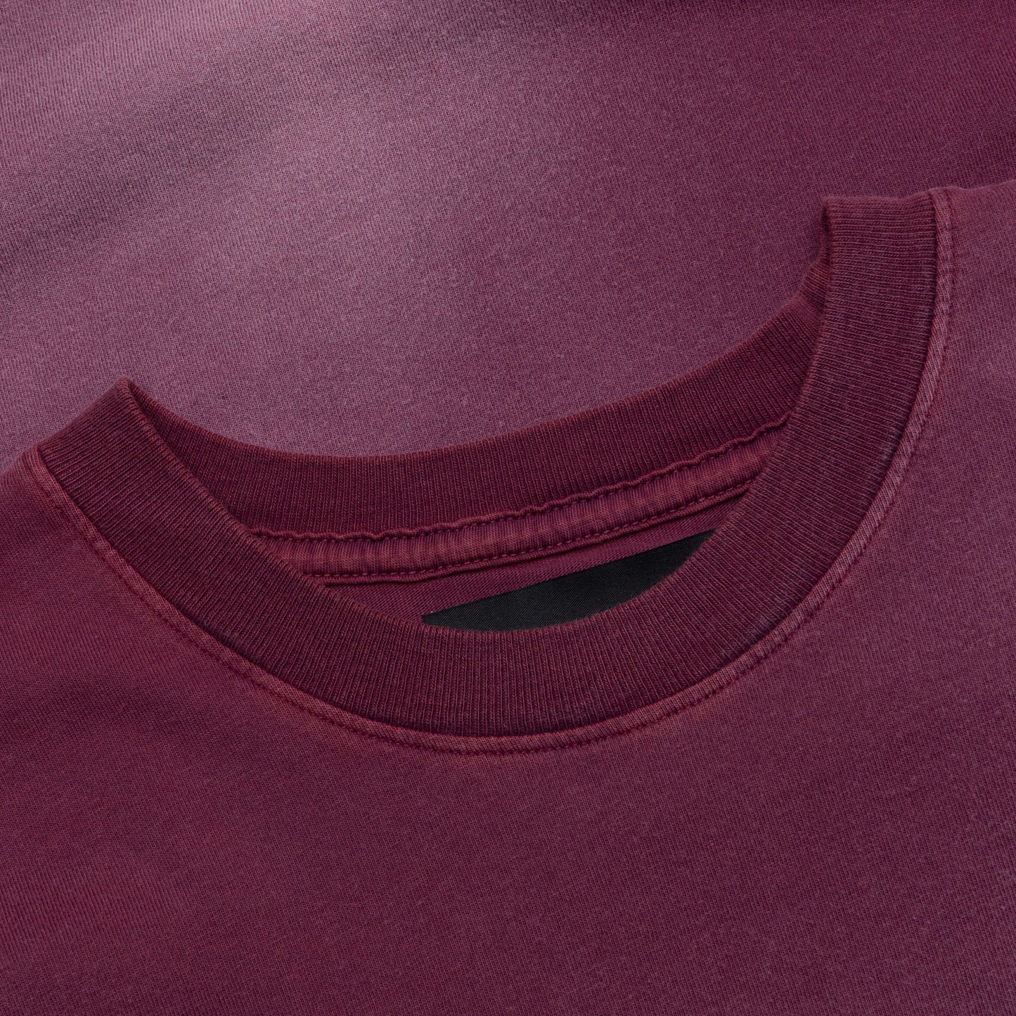 Logo T shirt Sunfade Plum