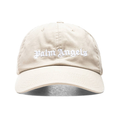 Classic Logo Cap Beige White