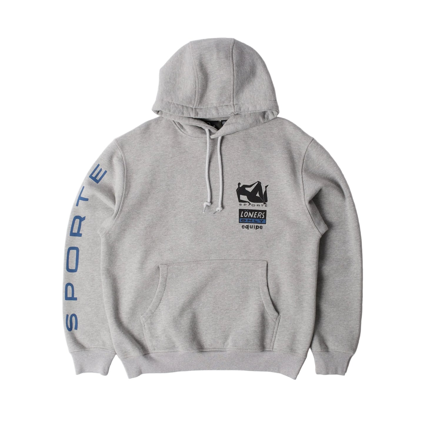 Parra Sporte Hooded Sweatshirt - Heather Grey