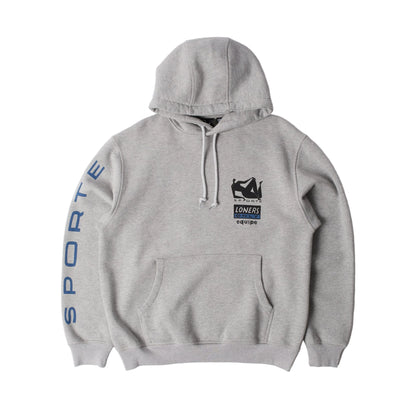 Parra Sporte Hooded Sweatshirt - Heather Grey