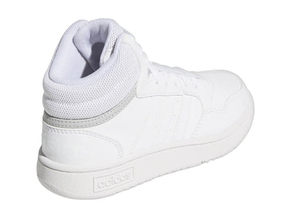 Tenis Adidas Hoops 30 Mid Blancos para Niño
