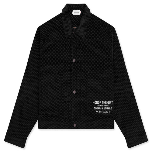 Cord Jacket Black