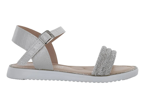 Sandalias Acuarelas Blanco para Niña