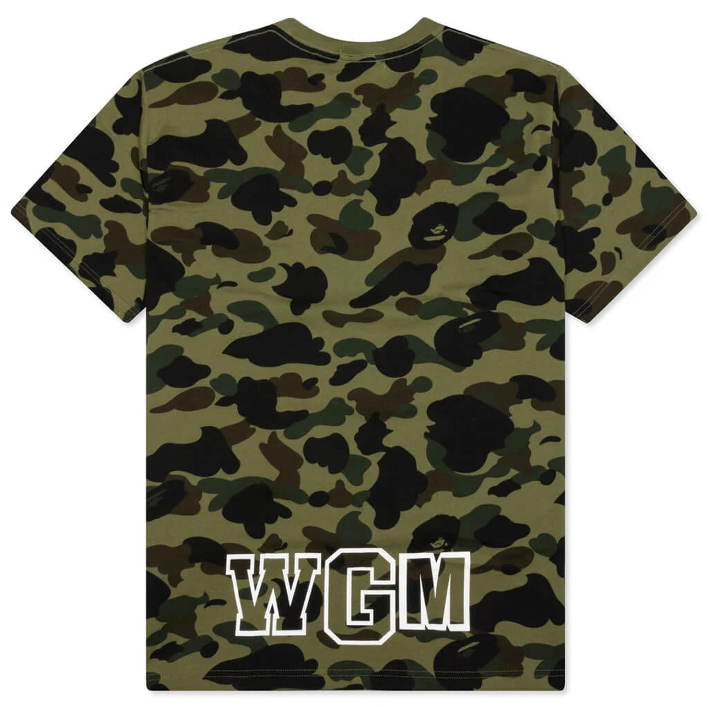1st Camo Shark Tee Green
