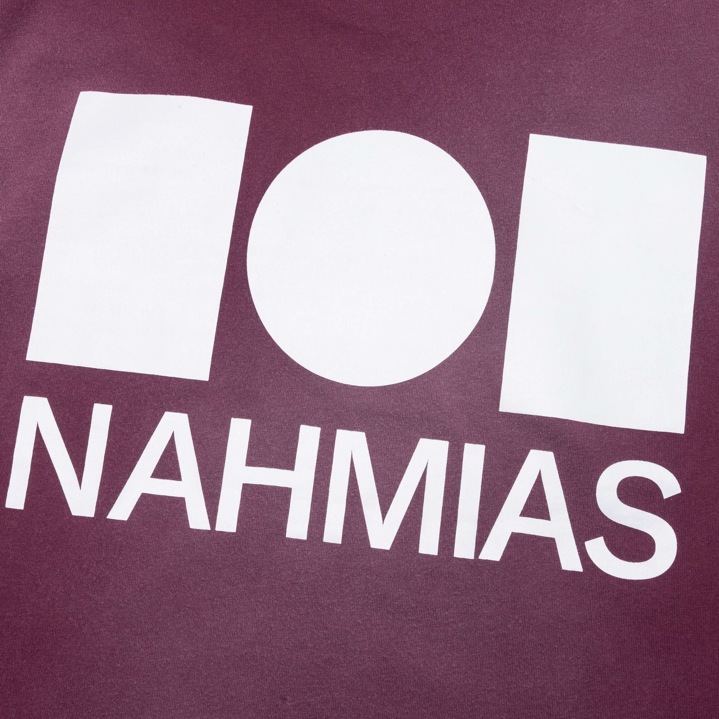 Logo T shirt Sunfade Plum