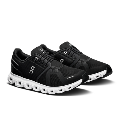 Women's Cloud 6 Wide in Black/White