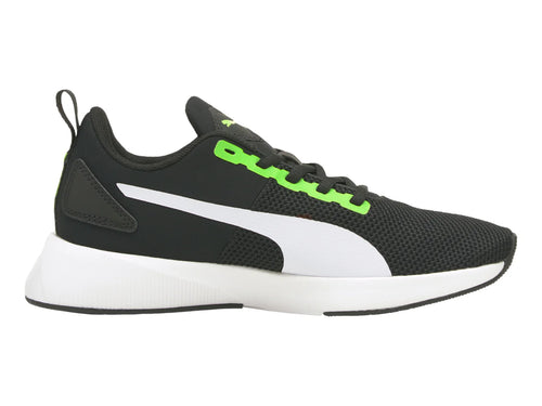 Tenis PUMA Flyer Runner Jr Verde y Negro para Niño