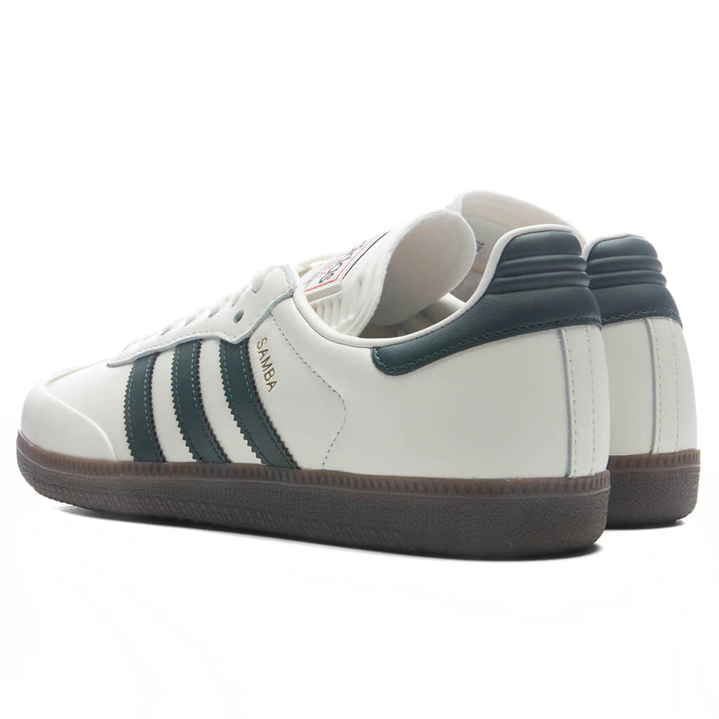 Adidas x BAPE Samba Off White Shadow Green Gum