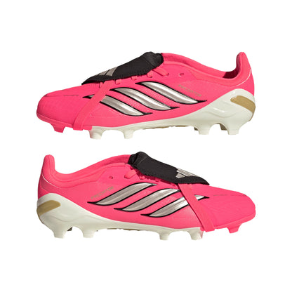 adidas Predator Elite Fold Over Tongue Firm Ground Youth Soccer Cleats Turquesa