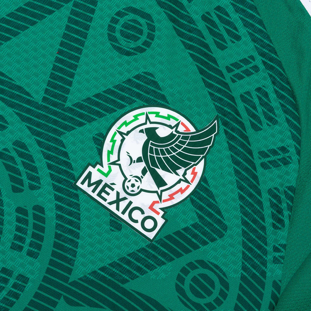 Mexico 26 Home Authentic Jersey Green