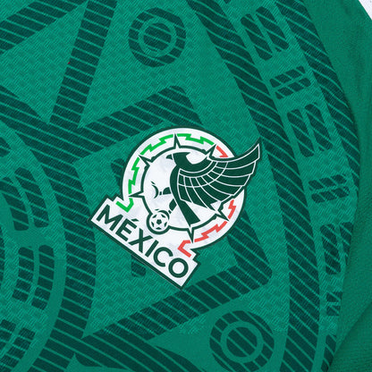 Mexico 26 Home Authentic Jersey Green